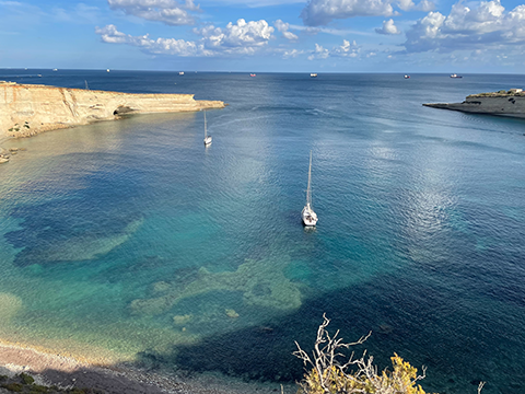 マルタの美しい海！