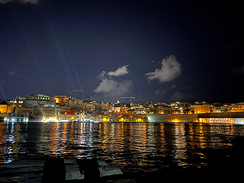 マルタで1番好きな夜景