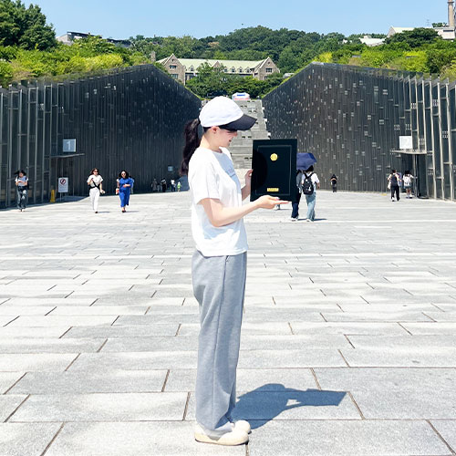 韓国交換留学での様子