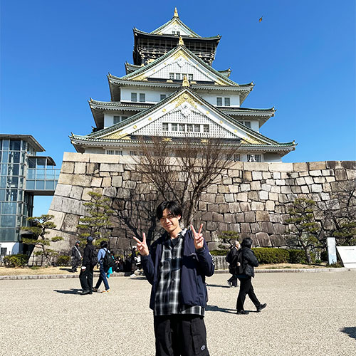 大阪訪問の様子