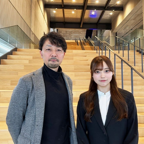 文学部学外活動応援奨学金の受給でmoltenを訪問した際の写真