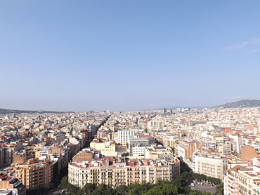 サグラダファミリア　塔からの眺望