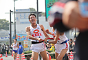 出雲駅伝1区（新庄翔太）から2区（代田）