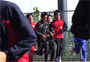 大学内グラウンド