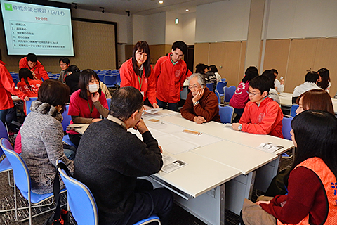 イベントでの避難所運営ゲーム