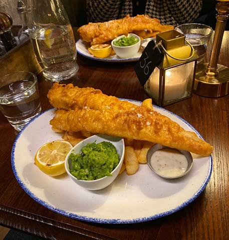 イギリスといえばFish＆Chips！