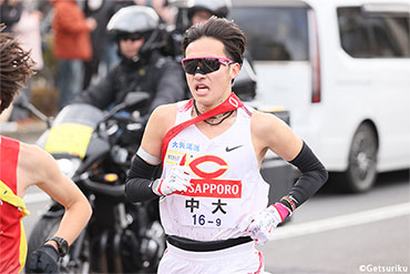 第101回 箱根駅伝 9区で粘りの走りを見せた吉中選手