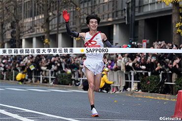 第101回 箱根駅伝 シード権を守り5位でゴールする藤田選手