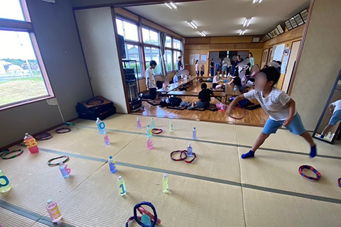 公民館でのレクリエーション