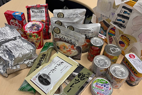 フードドライブ活動で集まった食品