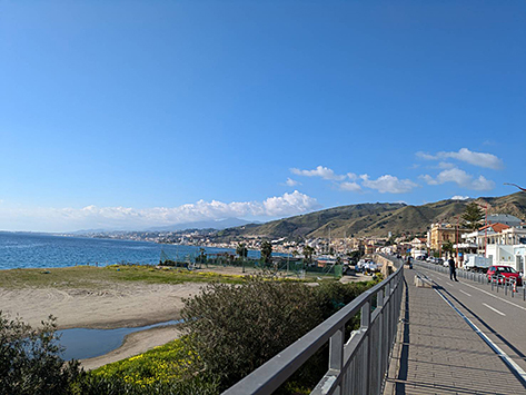 メッシーナの風景